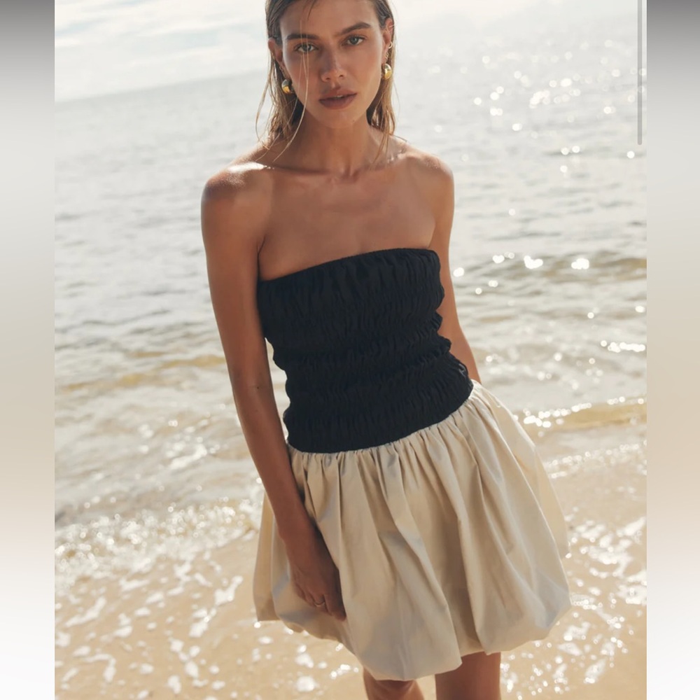 Dissh STEVIE BLACK AND STONE MINI DRESS